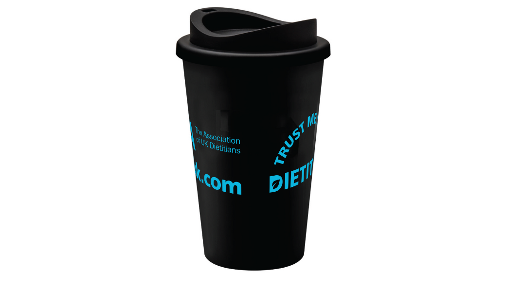 BDA Trust me, I’m a dietitian branded tumbler 1